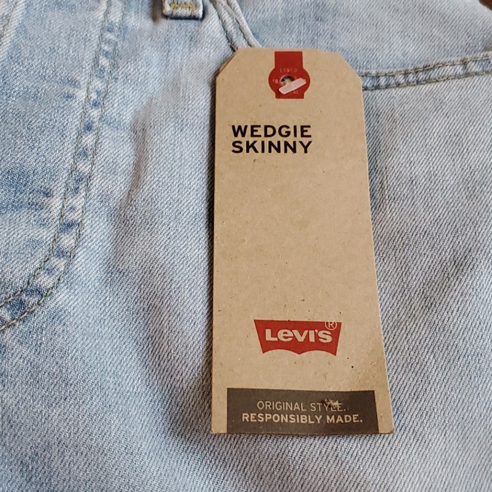 NWT by Levi's Wedgie Skinny High Rise Jeans - Picture 10 of 17